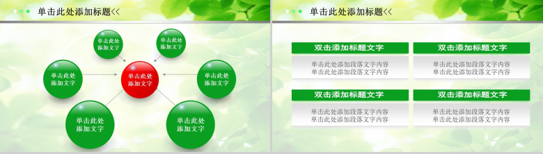 绿色环保医疗动态专业PPT模板-3