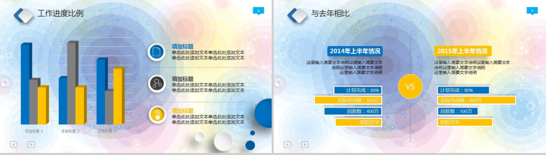 年终总结工作总结PPT模板-5
