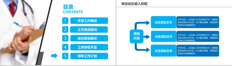 医学医疗动态医疗汇报PPT模板-17