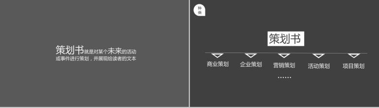 深沉灰策划书写作培训商务PPT模板-2