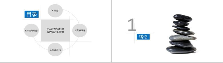 淡雅型产品分析商务PPT模板-2