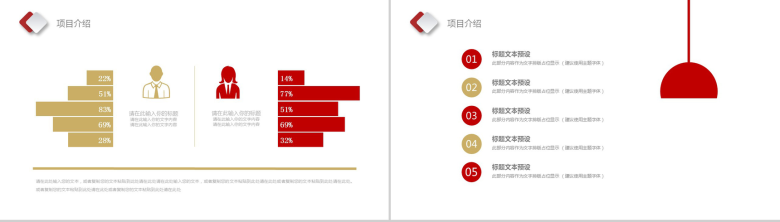 简洁金币背景下金融投资PPT模板-4