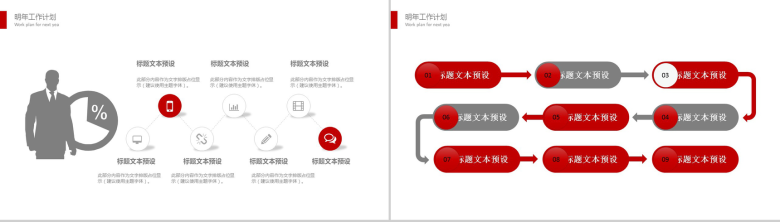 商务房地产业销售工作总结PPT模板-12