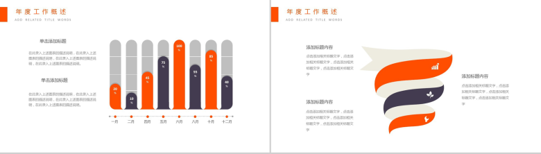 简洁简约商务人力资源教育培训工作总结PPT模板-4