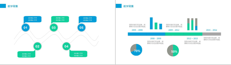 简约商务网络信息化教学培训工作总结PPT模板-3