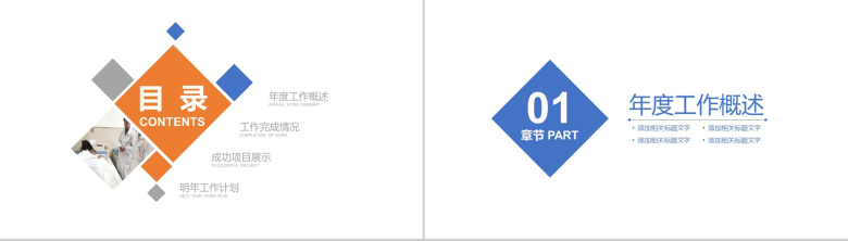 蓝色科技感医疗医学述职报告计划总结PPT模板-2