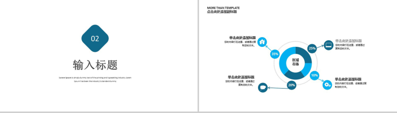 蓝色简洁生物DNA细胞医学研究PPT模板-5