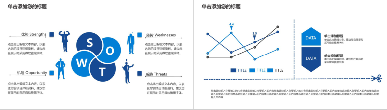 简约个性医学医疗工作总结汇报PPT模板-3