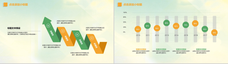 小清新温馨暖色环保宣传教育PPT模板-5