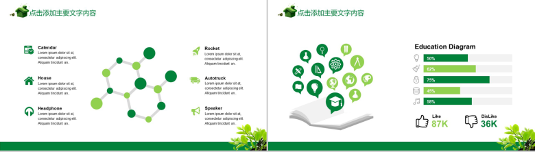 卡通绿色小清新医学医药护理培训动态PPT模板-2