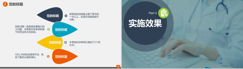 精美简约大气医学医疗QCC活动成果报告PPT模板-11