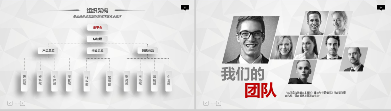 微立体商务个人述职报告工作总结汇报PPT模板-5