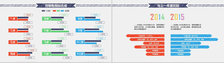 极简商务大气手绘风年终总结暨新年计划汇报PPT模板-7