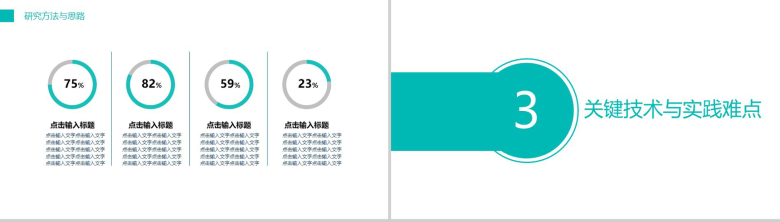 绿色简洁博士生硕士大学论文答辩PPT模板-7