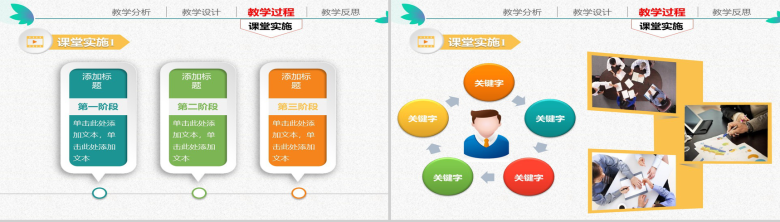 框架完整的信息化教学设计教育培训PPT模板-10