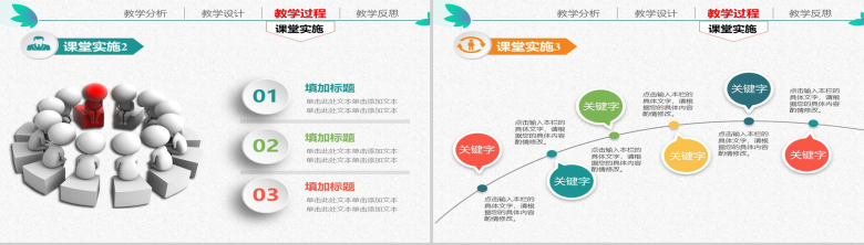 框架完整的信息化教学设计教育培训PPT模板-13