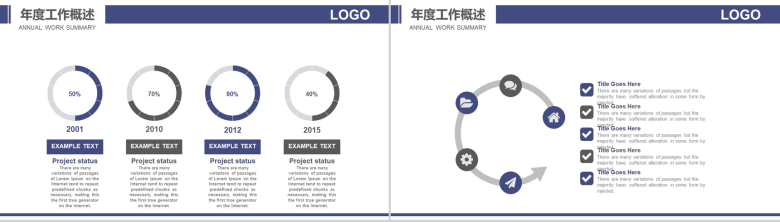 白色简洁商务房产建筑施工年度工作总结报告PPT模板-6