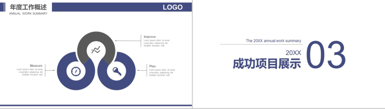 白色简洁商务房产建筑施工年度工作总结报告PPT模板-8