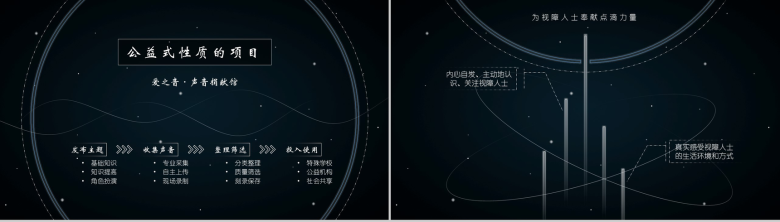 黑色创意个性活动策划公司简介动态PPT模板-9