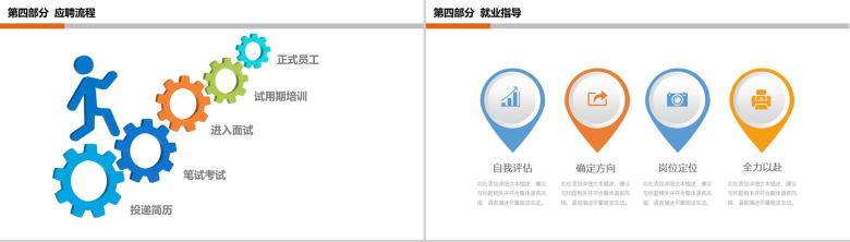 框架完整实用商务企业招聘校园招聘活动PPT模板-14