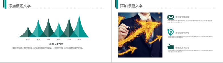 绿色商务公司时间管理培训工作汇报PPT模板-8