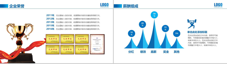 小清新简约公司校园介绍企业招聘会人员招聘方案工作总结PPT模板-8