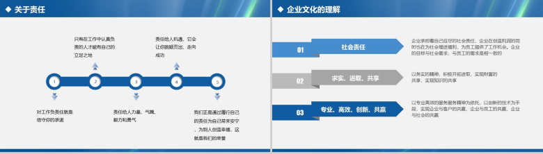 蓝色大气实用完整个人总结述职报告PPT模板-10