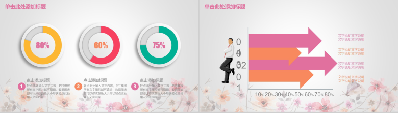 小清新浪漫风工作总结汇报个人总结PPT模板-13