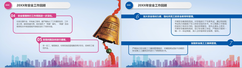 水墨简约公司企业安全生产工作总结报告PPT模板-4