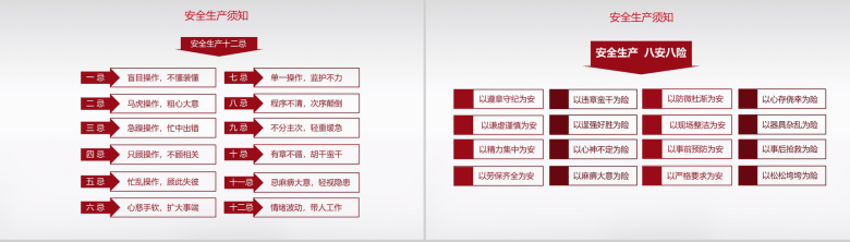 灰色简洁商务安全生产月宣传汇报PPT模板-11