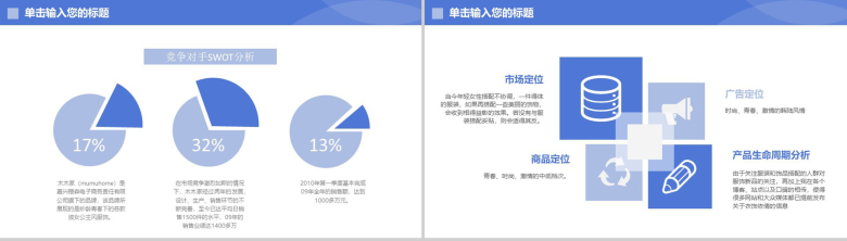 小清新时尚服装品牌策划宣传推广汇报PPT模板-12