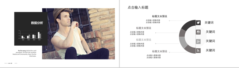 时尚高端服装品牌宣传广告工作汇报PPT模板-12