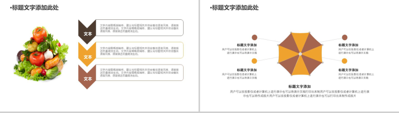 黑色大气健康与饮食美食通用PPT模板-4