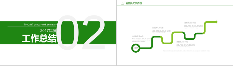 财务数据报表分析年终工作总结PPT模板-5