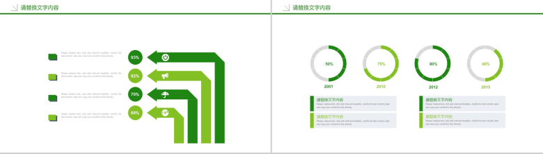 财务数据报表分析年终工作总结PPT模板-8