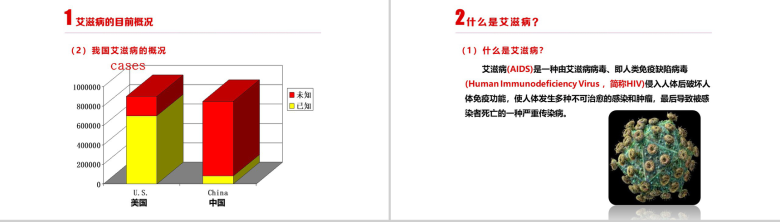 预防艾滋疾病防控PPT模板-9