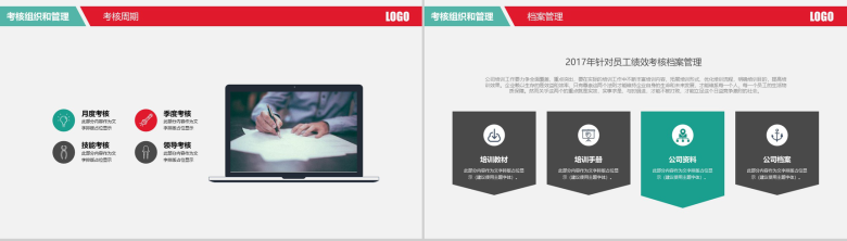 公司绩效考核薪酬管理PPT模板-6