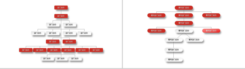 动态公司组织结构图PPT模板-7