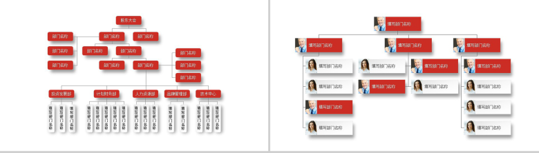 动态公司组织结构图PPT模板-9
