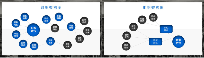 网络科技有限公司组织架构图PPT模板-7