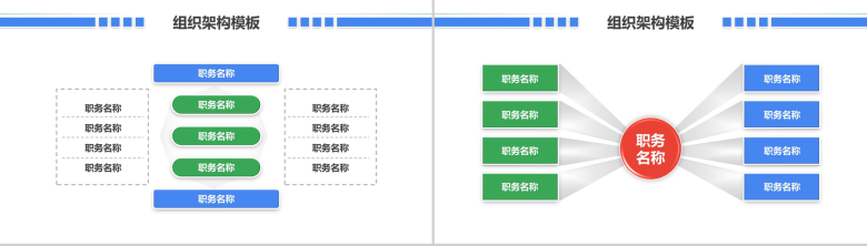 公司内部组织架构图组织结构PPT模板-9