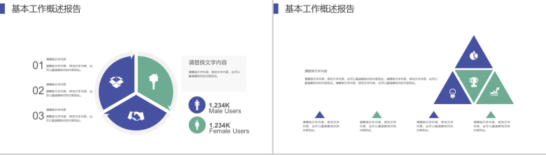 小清新动态人事部年中总结工作汇报PPT模板-9