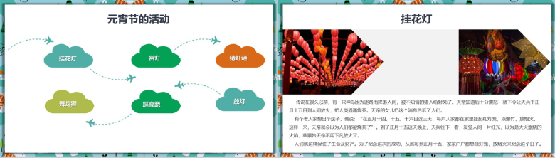 卡通立体元宵节儿童课件教育培训PPT模板-8