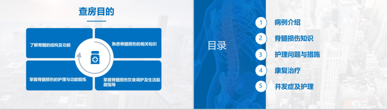 脊髓损伤的护理查房PPT模板-2