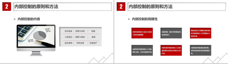 简约红黑白财务知识培训PPT模板-16
