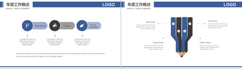 白色简洁航空工作汇报PPT模板-7