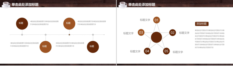 咖啡餐饮工作计划总结汇报动态通用PPT模板-10