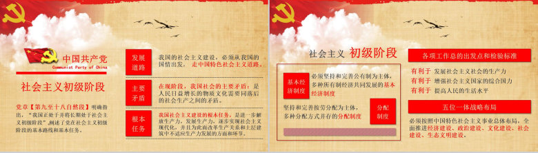 中国共产党章程学习解读PPT模板-11