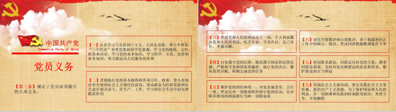 中国共产党章程学习解读PPT模板-18