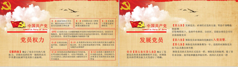 中国共产党章程学习解读PPT模板-19